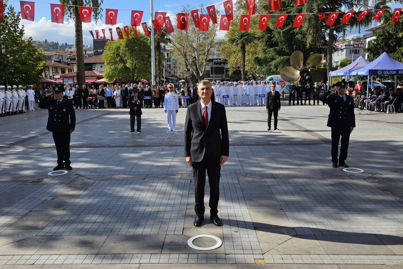 Gölcük'te Gaziler Günü törenle kutlandı