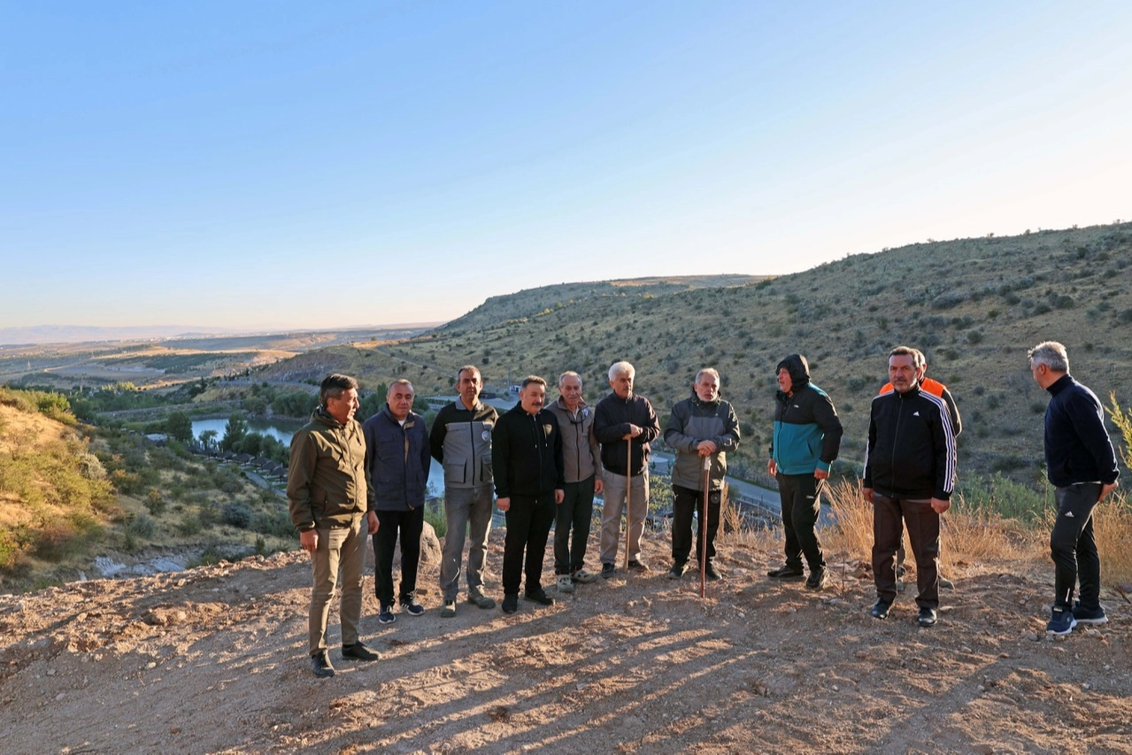 Zincidere Göleti'nde yürüyüş keyfi başladı