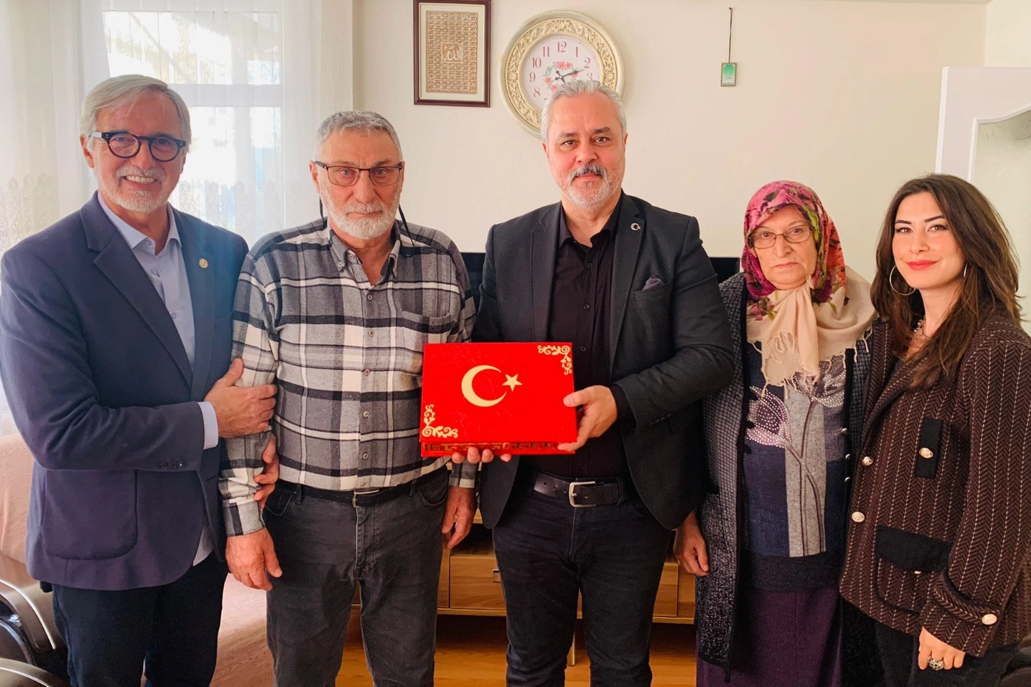 İzmit Derince'de Kıbrıs gazilerine anlamlı ziyaret