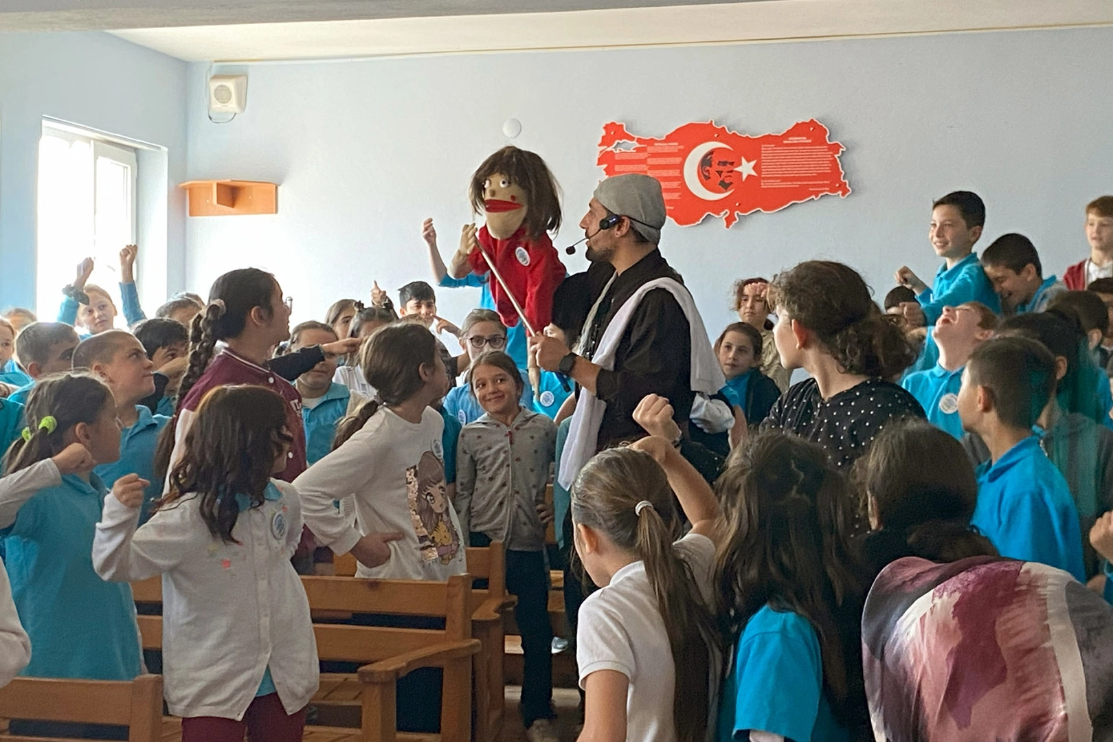 Sakarya'da “Akça” çocuk tiyatrosu miniklerle buluştu